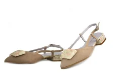 Pumps^Lilian Slingback Suede Opium