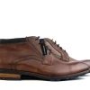 Hoge Veterschoenen | Nette Schoenen^Lloyd Hoge Veterschoenen Cognac Jaron Brandy Midnight