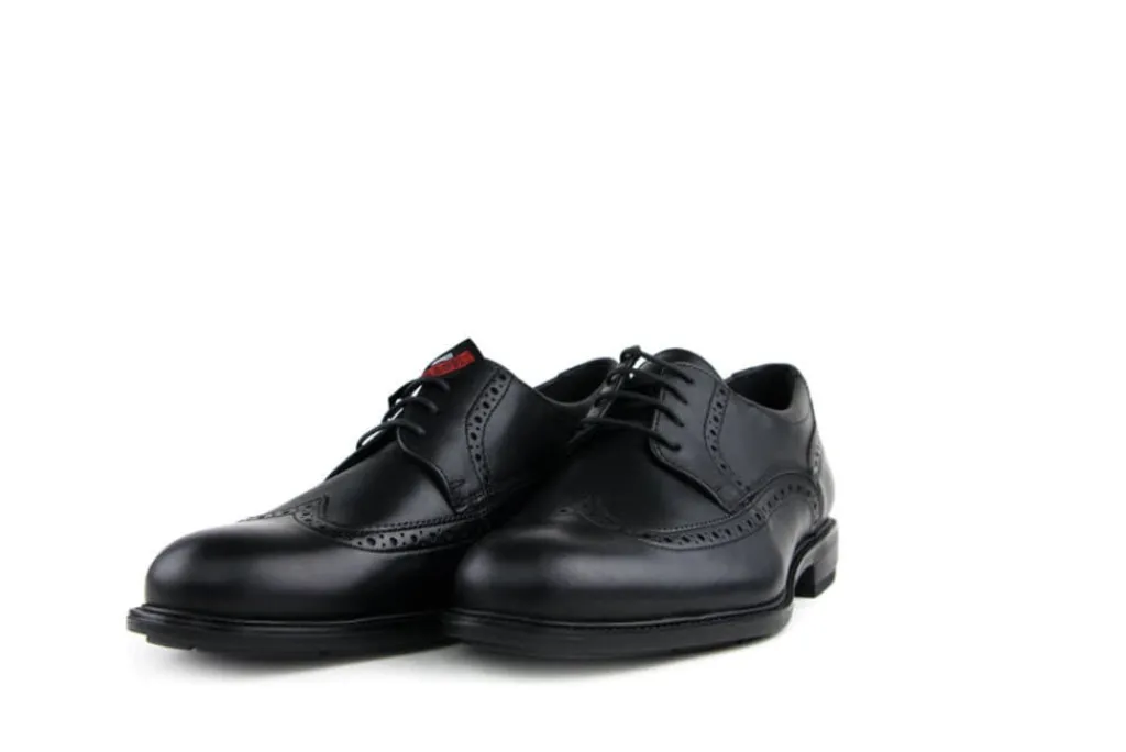 Veterschoenen^Lloyd Veter Kaleb Broque Zwart