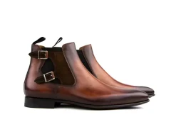 Chelsea Boots^Magnanni Chelsea Boots Cognac Gesp
