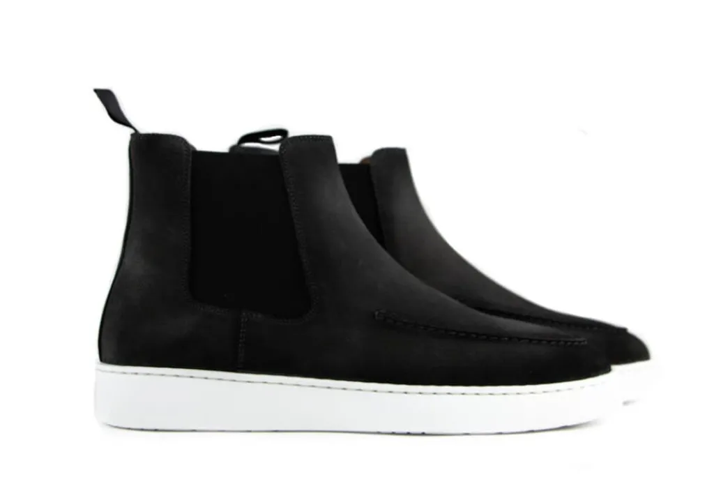Chelsea Boots^Magnanni Chelsea Boots Grijs Zwart Crostidifu