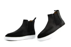 Chelsea Boots^Magnanni Chelsea Boots Grijs Zwart Crostidifu