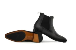 Chelsea Boots^Magnanni Chelsea Boots Grey Black Crostidifu