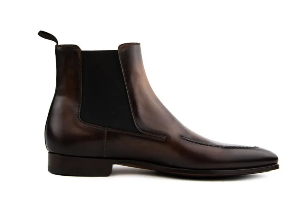 Chelsea Boots^Magnanni Chelsea Boots Tabaco Brown Wind