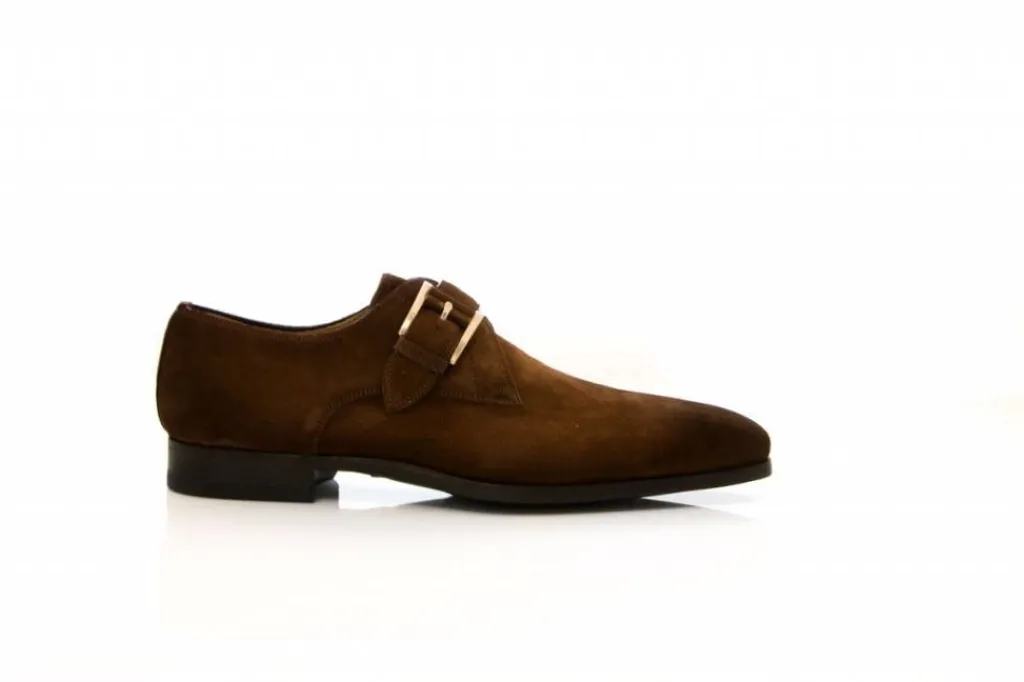 Gespschoenen | Nette Schoenen^Magnanni Crostidifu Cognac