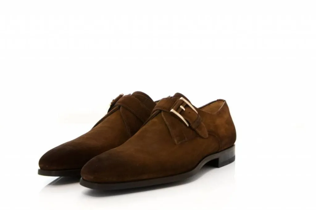 Gespschoenen | Nette Schoenen^Magnanni Crostidifu Cognac