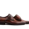 Gespschoenen | Nette Schoenen^Magnanni Gesp Cangas Cognac Wind