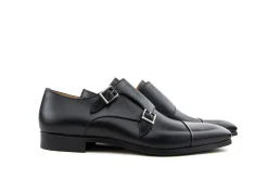 Gespschoenen | Nette Schoenen^Magnanni Gesp Garrett Black Negro Wind