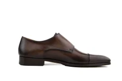 Gespschoenen | Nette Schoenen^Magnanni Gesp Garrett Tabaco Wind