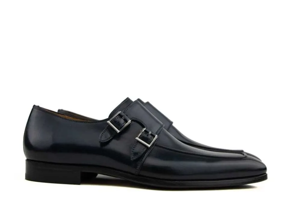Gespschoenen | Nette Schoenen^Magnanni Gesp Keanu II Azul Navy Wind