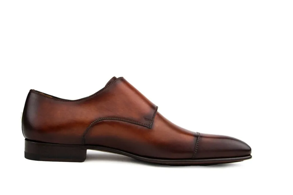 Gespschoenen | Nette Schoenen^Magnanni Gesp Wind Cognac