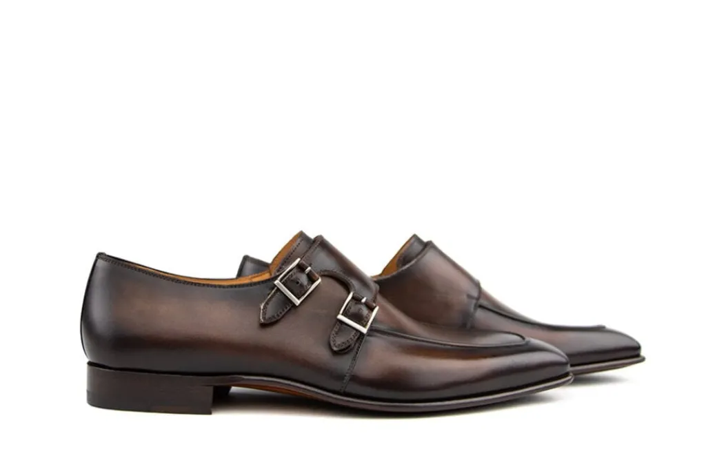 Gespschoenen | Nette Schoenen^Magnanni Gesp Wind Tabaco
