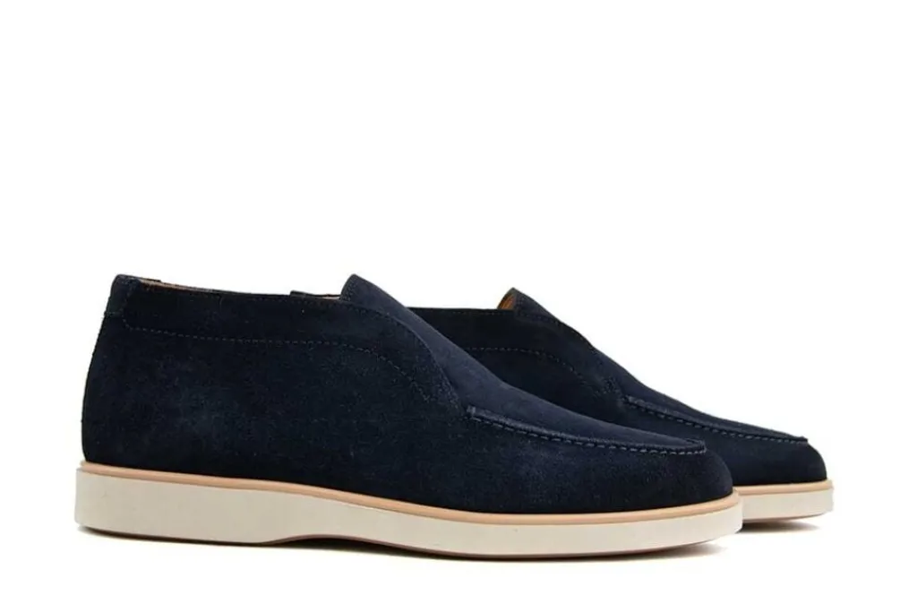 Loafers / Instappers^Magnanni Hoge Loafer Loda Azul Navy Crostidifu
