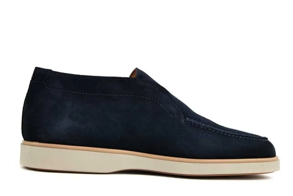Loafers / Instappers^Magnanni Hoge Loafer Loda Azul Navy Crostidifu