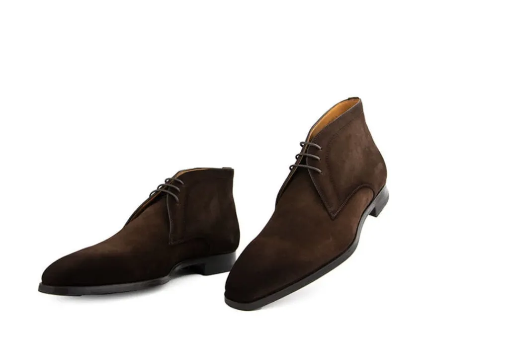 Hoge Veterschoenen | Nette Schoenen^Magnanni Hoge Veter Cacao Crostidifu