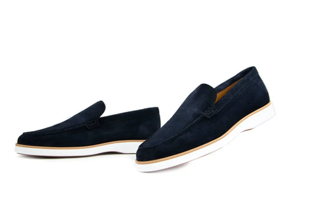 Loafers / Instappers^Magnanni Loafer Lourenco Crostidifu Azul