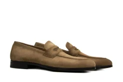 Loafers / Instappers^Magnanni Loafer Taupe Antidifu