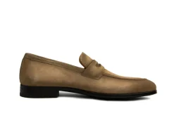 Loafers / Instappers^Magnanni Loafer Taupe Antidifu