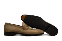 Loafers / Instappers^Magnanni Loafer Taupe Antidifu