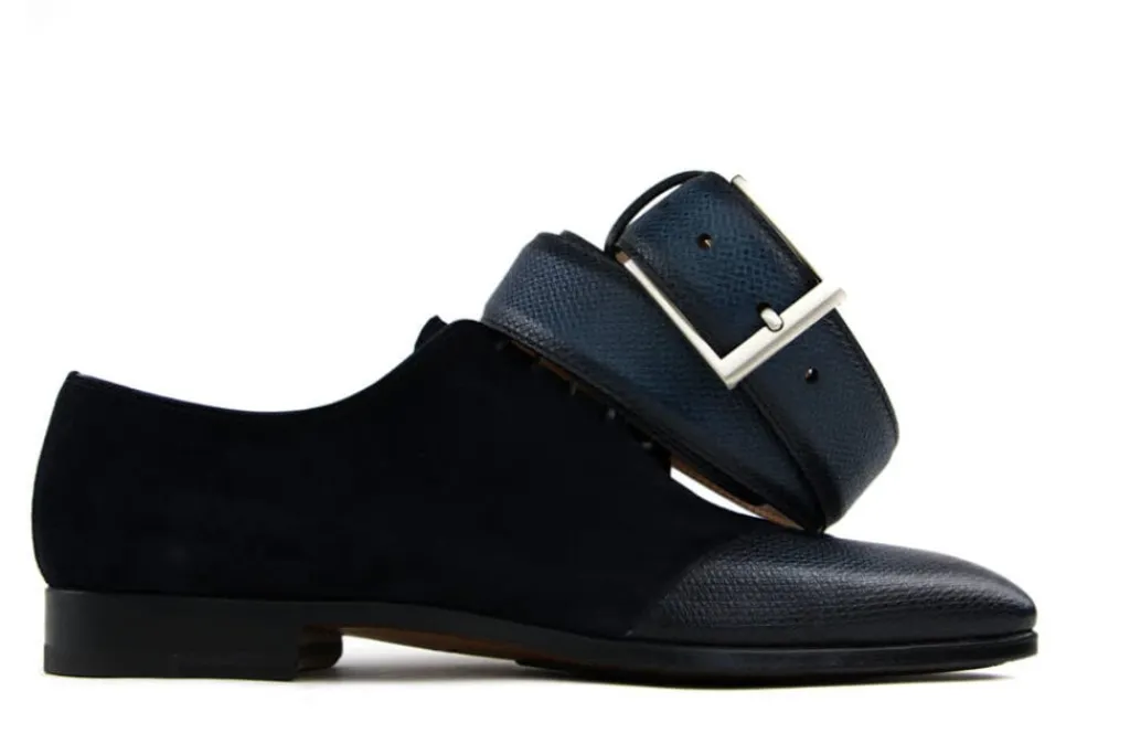Riemen | Herenaccessoires^Magnanni Riem Azul Wind Grab Cott