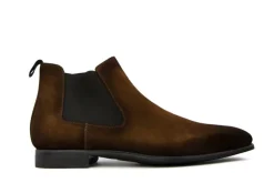 Gekleed | Laarzen^Magnanni Shaw II Chelsea Crostidifu Cognac Suede