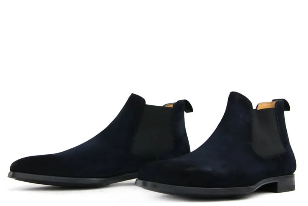Chelsea Boots^Magnanni Shaw II Chelsea Crostidifu Azul