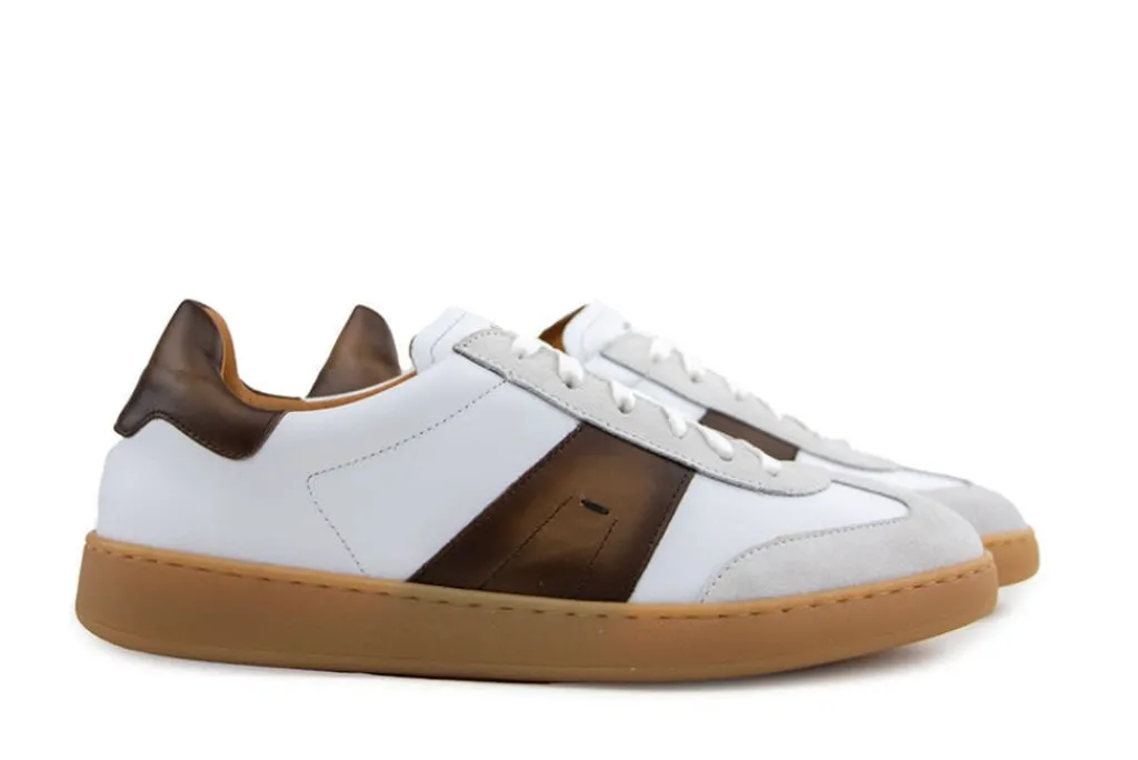 Sneakers^Magnanni Sneaker Primera Low White Crosta Bowen