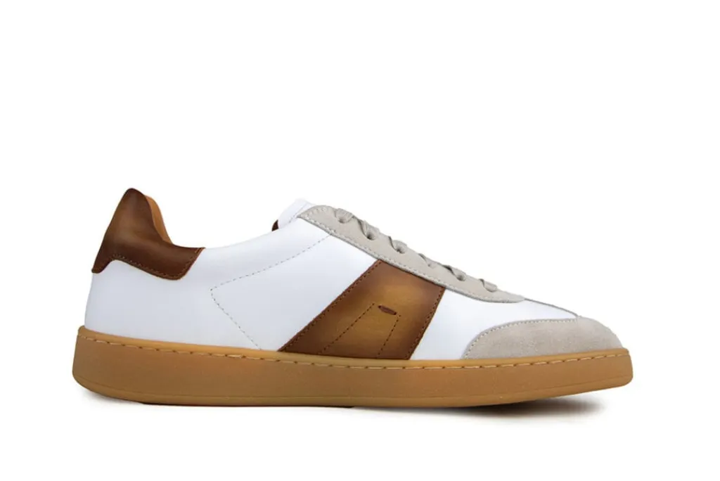 Sneakers^Magnanni Sneaker Primera Crosta Bone Bowen White