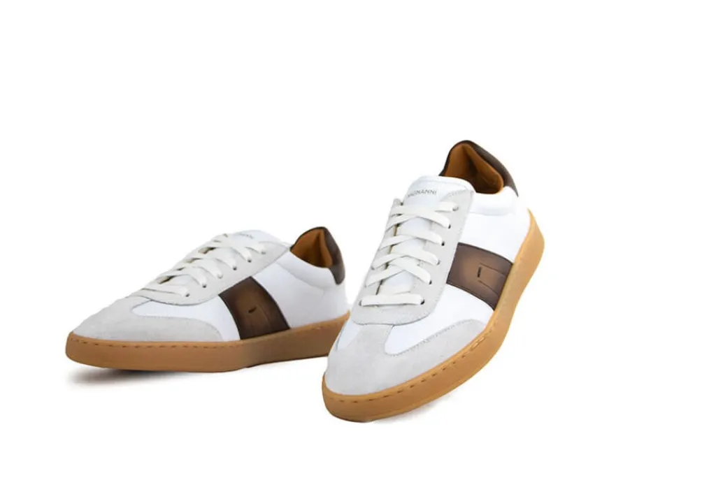 Sneakers^Magnanni Sneaker Primera Low White Crosta Bowen