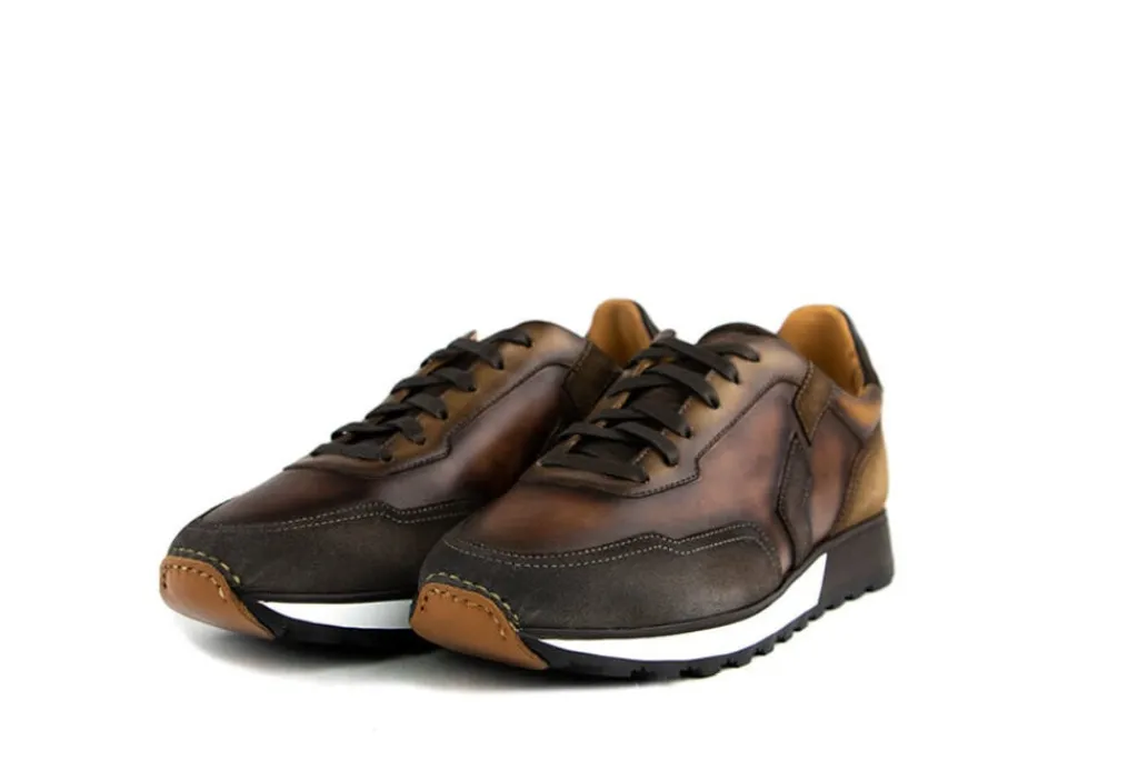 Sneakers^Magnanni Sneakers Aero Bowen Tierra Bruin
