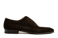Veterschoenen | Nette Schoenen^Magnanni Veterschoen Andreo Bruin Suede