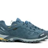 Wandelschoenen^Meindl Caribe Lady GTX Eisgrau Gelb