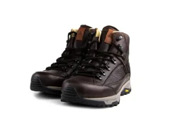 Wandelschoenen^Meindl Hoge Veterschoenen Donkerbruin Chiasso Identity
