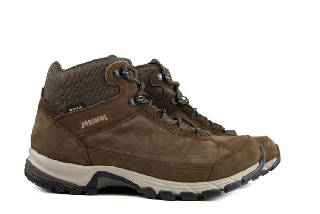 Wandelschoenen^Meindl Orlando Mid GTX Dunkelbraun