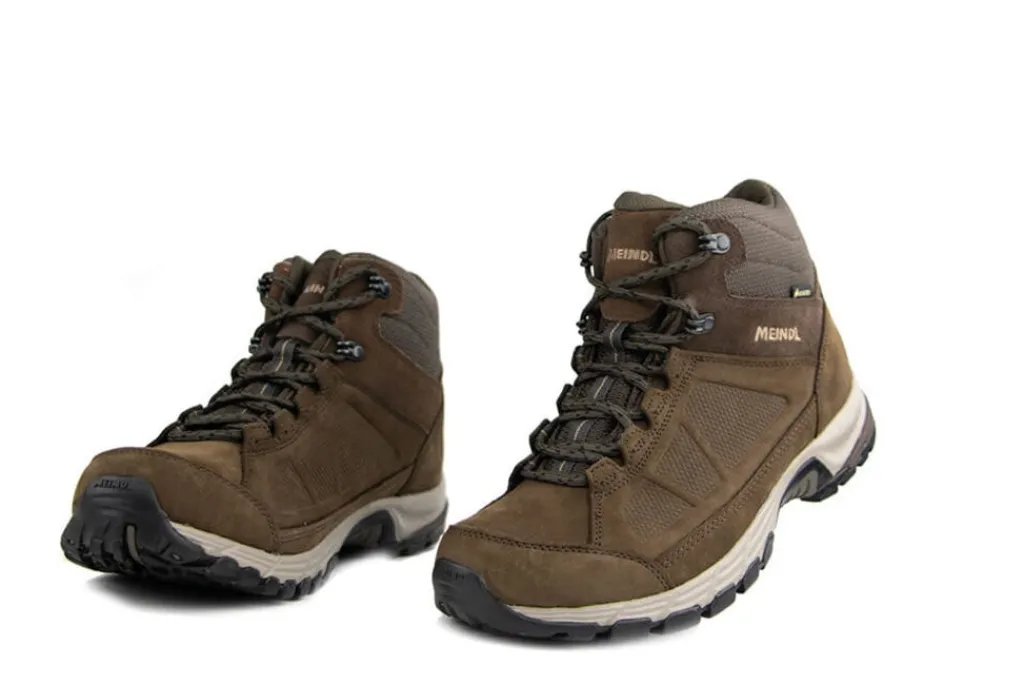 Wandelschoenen^Meindl Orlando Mid GTX Dunkelbraun