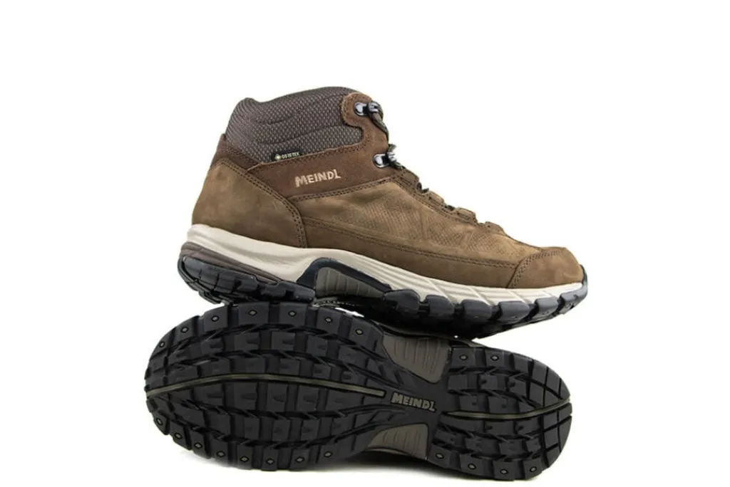 Wandelschoenen^Meindl Orlando Mid GTX Dunkelbraun
