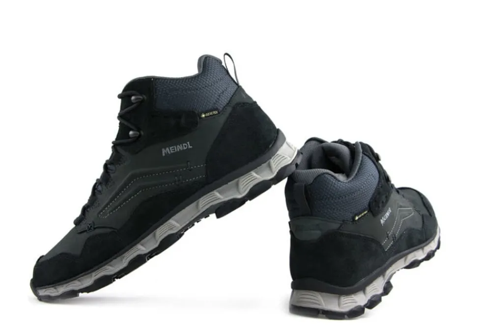 Wandelschoenen^Meindl Veterschoen Bogota Mid Antraciet