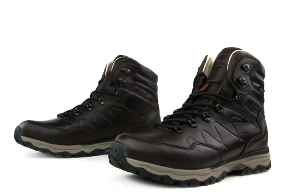 Wandelschoenen^Meindl Veterschoen Mals Indentity Donkerbruin