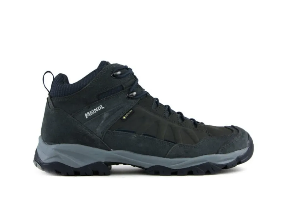 Wandelschoenen^Meindl Wandelschoenen Blauw Nebraska Mid GTX Antrazit