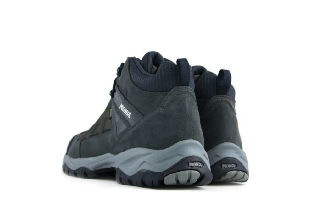 Wandelschoenen^Meindl Wandelschoenen Blauw Nebraska Mid GTX Antrazit