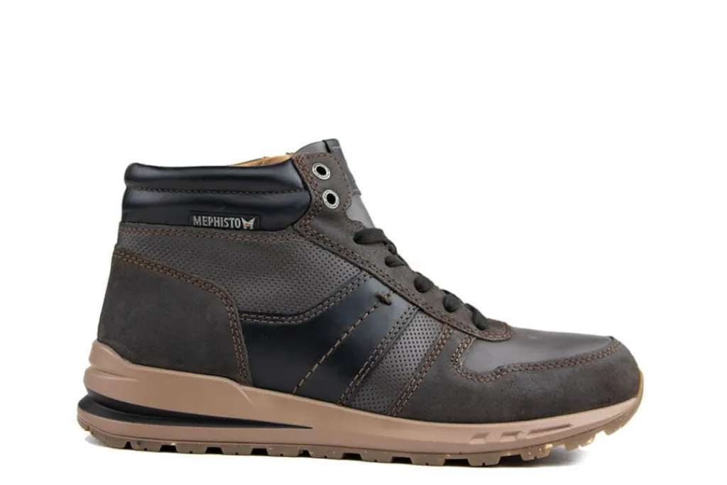 Veterschoenen^Mephisto Hoge Veter Boran Walnut