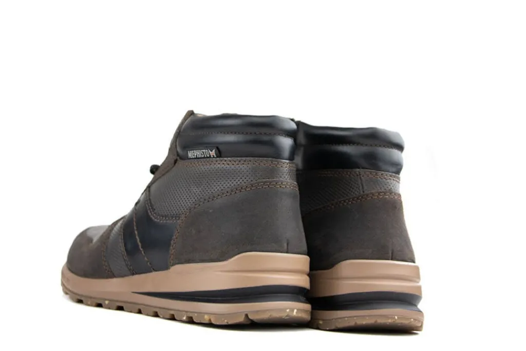 Veterschoenen^Mephisto Hoge Veter Boran Walnut