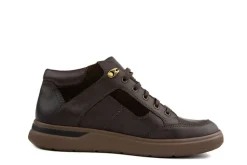 Veterschoenen^Mephisto Hoge Veter Orton Nevada Dark Brown