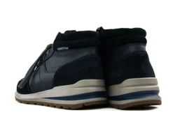 Veterschoenen^Mephisto Hoge Veterschoen Boran Blauw