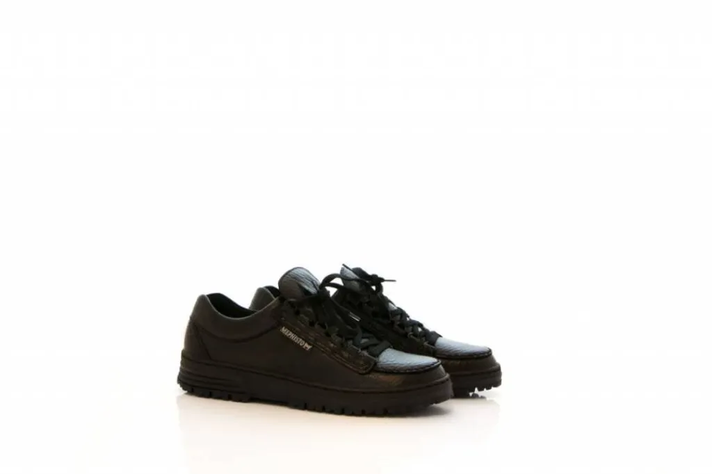 Veterschoenen^Mephisto Lage Veter Zwart