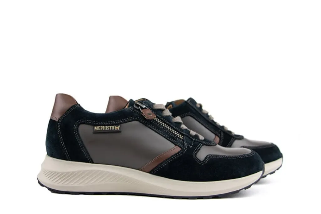 Sneakers^Mephisto Sneaker Dino Velsport Blue