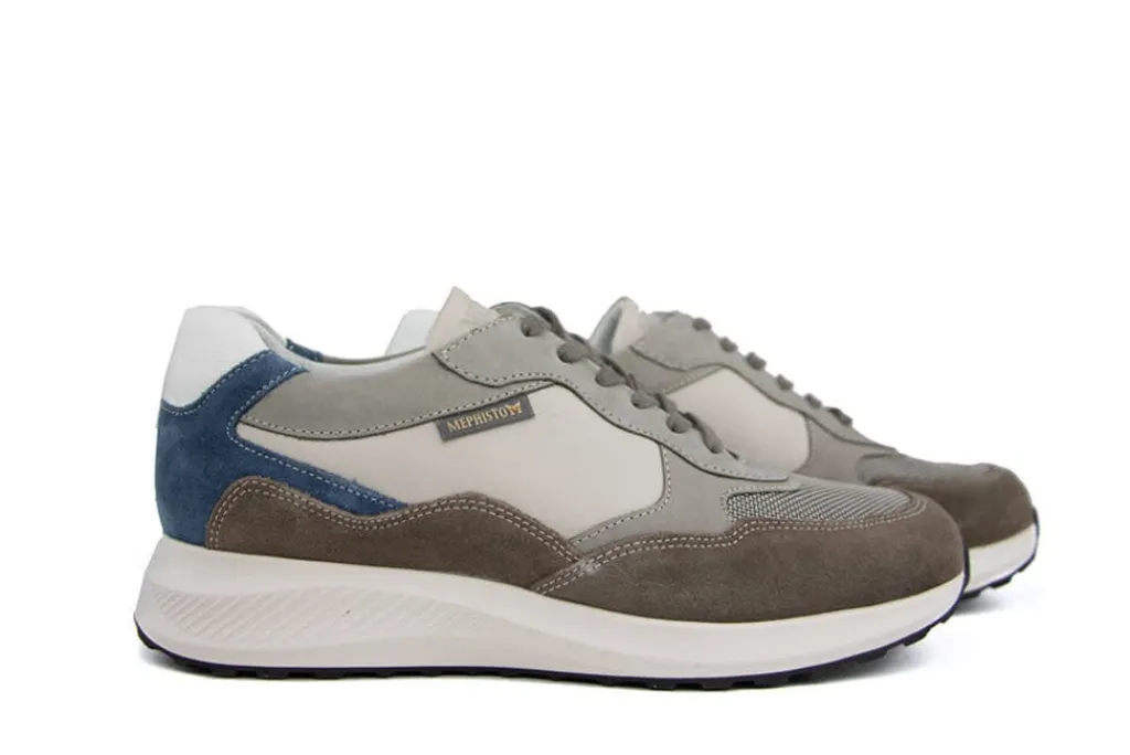 Sneakers^Mephisto Sneaker Driss Warm Grey