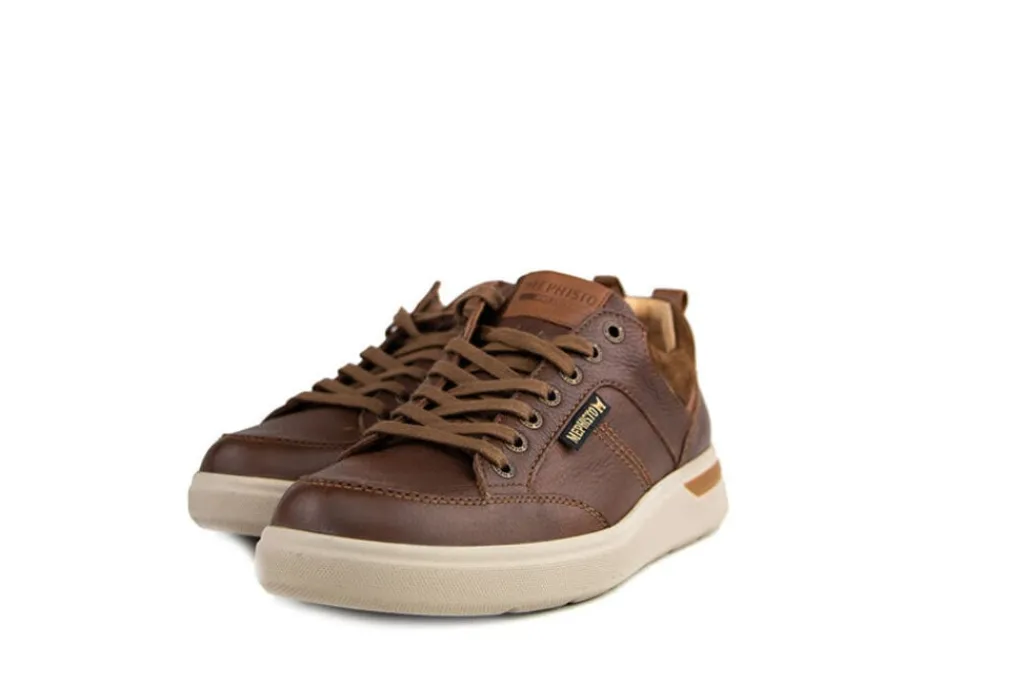 Sneakers^Mephisto Sneaker Olivier Nevada Hazelnut