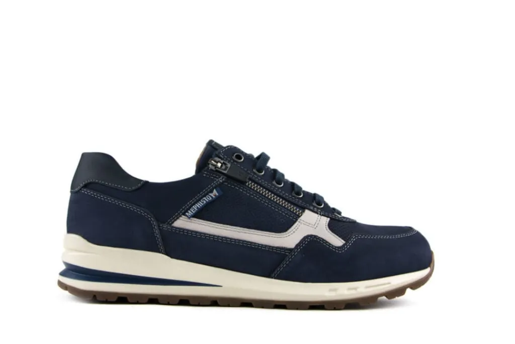Veterschoenen^Mephisto Veter Bradley Navy