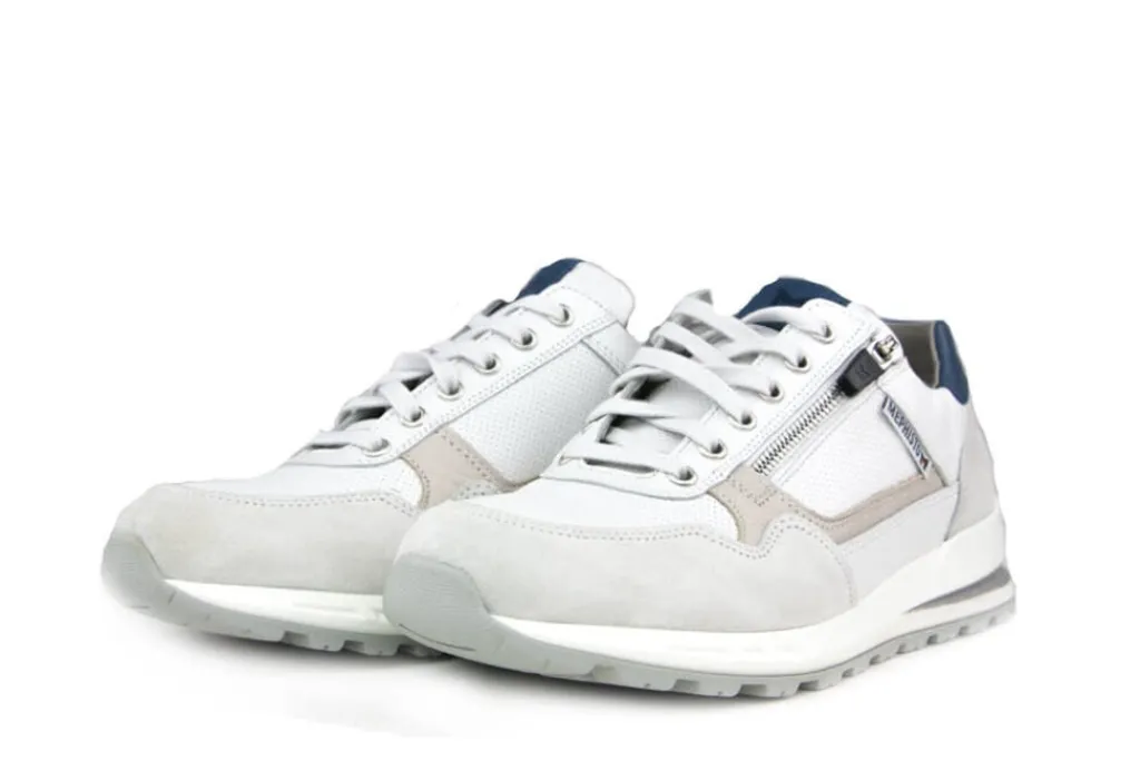 Veterschoenen^Mephisto Veter Bradley Off White